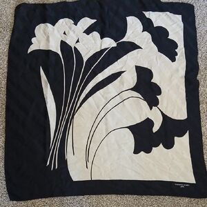 Silk Floral Scarf